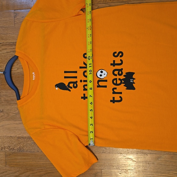 HOPE & WONDER ORANGE HALLOWEEN KIDS UNISEX SHORT SLEEVE TEE-SHIRT SIZE XL 16 - Picture 5 of 11